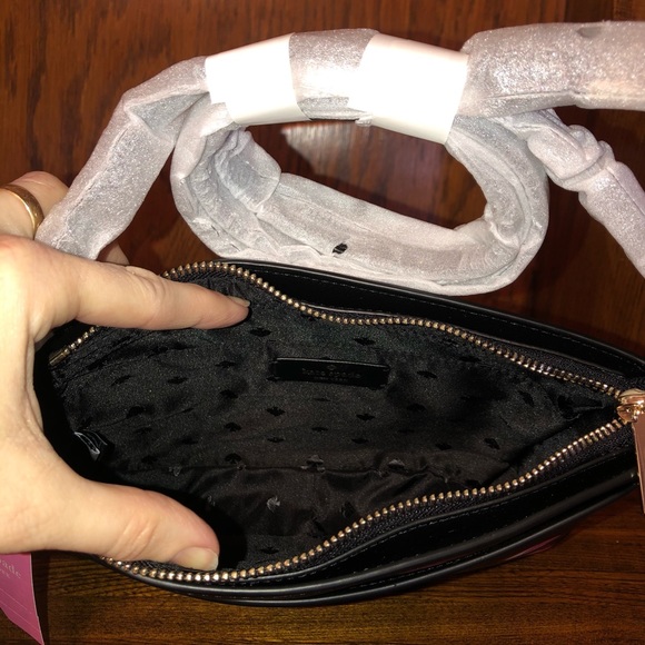 NWT-Kate Spade-SET-Flutter Hearts-Rory Crossbody Bag & Red Heart Coin Purse-$378 - Picture 9 of 16